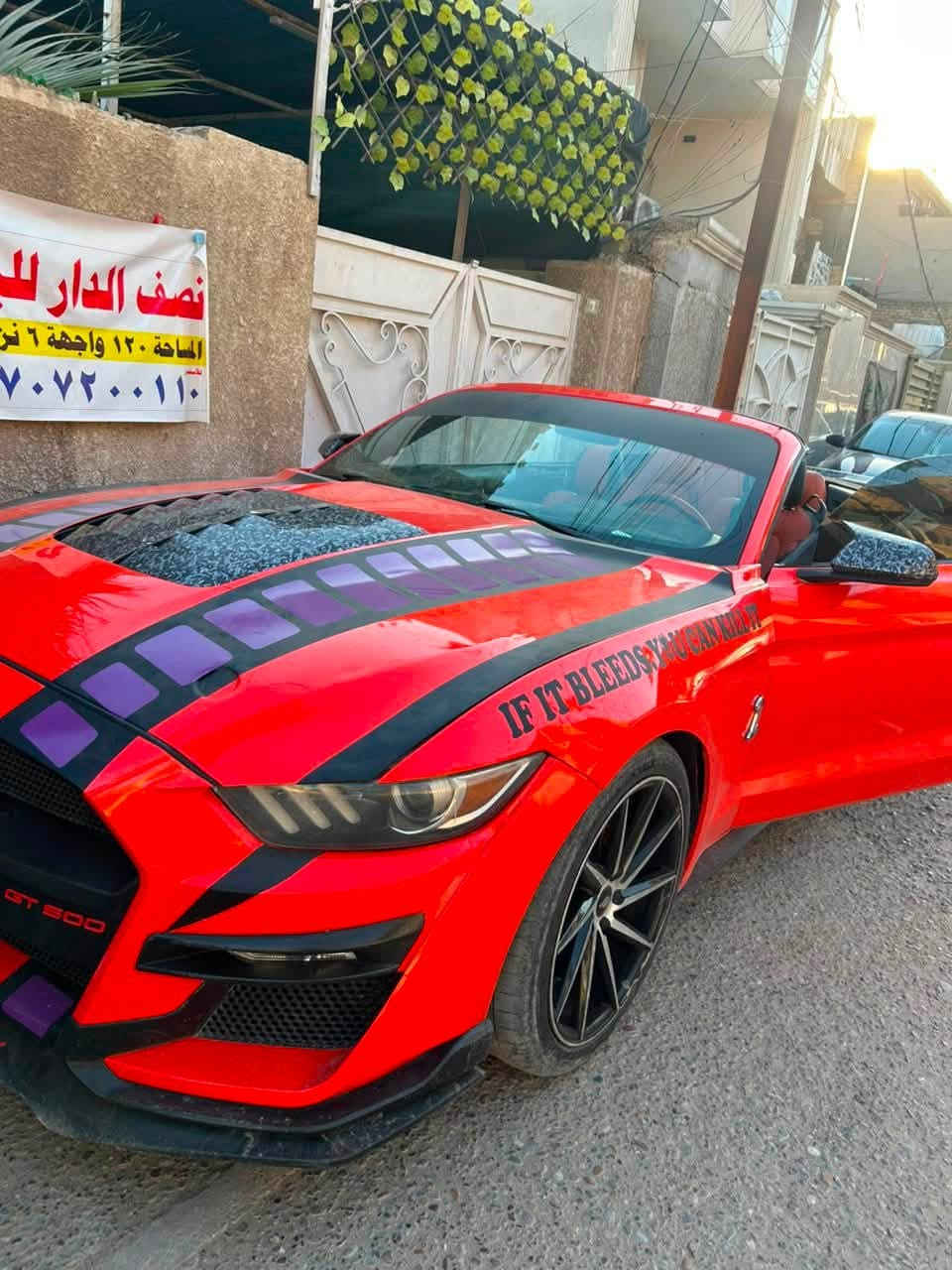 اجمل موستنك بالعراق
موديل 2015 
مكينه6 سلندر المرغوبه 3700 برغي ممفتوح منه السياره نشاط مرعب 
السياره كاعده على العراق كله شلع و اتحدى اكو احلى منه 
سياره كت شيلبي و دواخل كت كارول 
منضومه كزوز خيالي السياره ربع متصرف عليها قفلت ملف الصرف كله 

سياره صبغ حزام شاصي بس الكرن مسحوب سحبه بسيطه لا كص لا لحيم لا صبغ 
*********** ب اسمي تحويل ثاني يوم 116 و بيه مجال سياره موجوده بالمشتل و مستعجل على بيعتها
