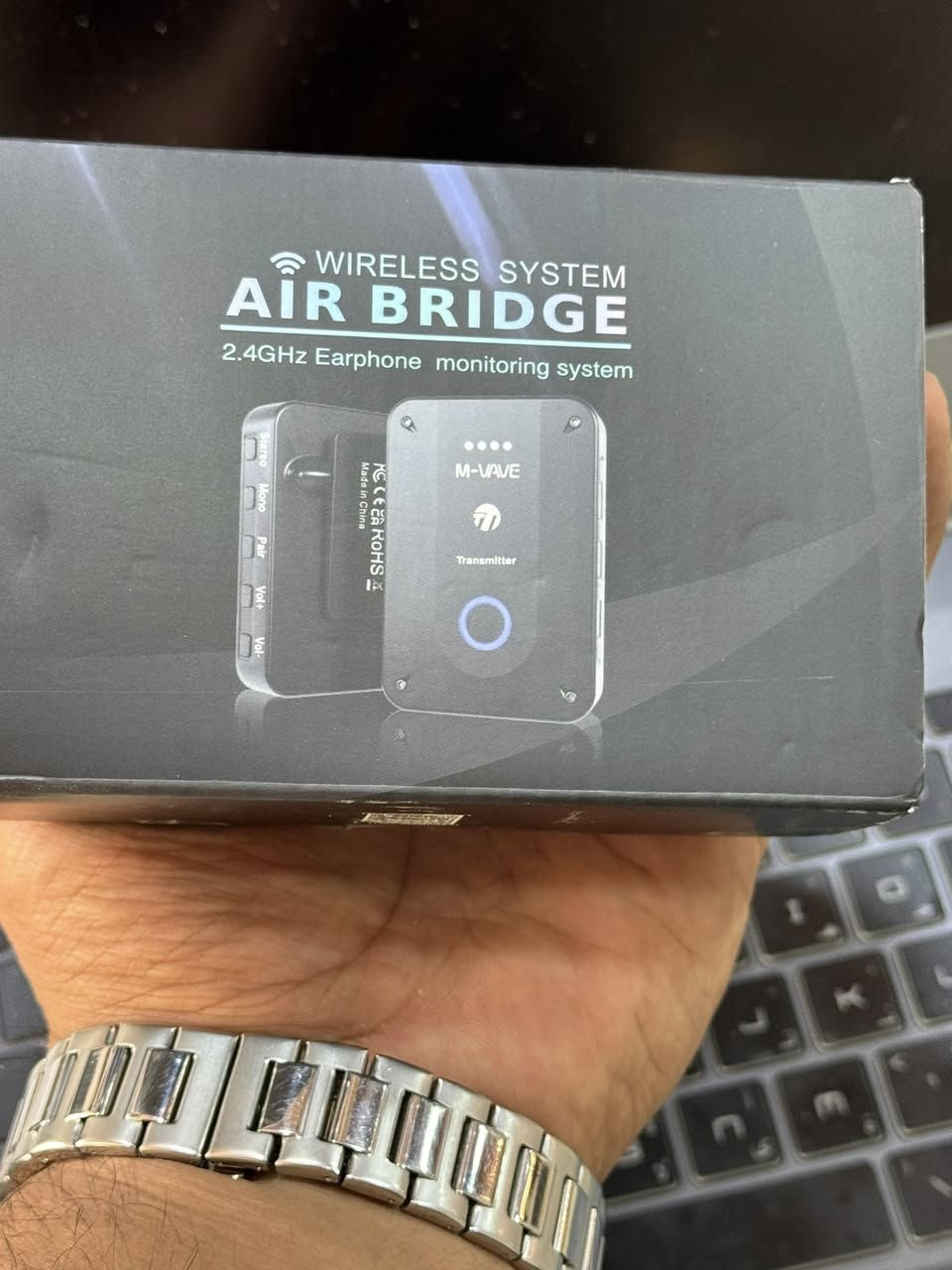 جهاز ارسال واستقبال صوت لاسلكي
25 الف مع التوصيل


**إذا كنت صاحب هذا الإعلان وتريد حذفه لأي سبب، رجاءا أرسل رسالة إلى الدعم الفني**