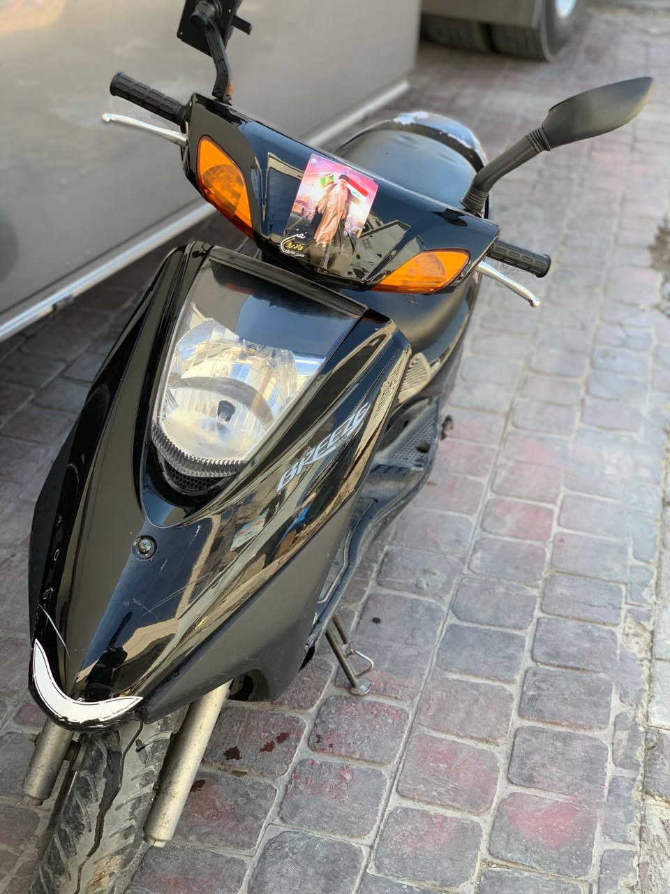 ⚜️أللهم صل على محمد وآل محمد⚜️
⚜️وعجل فرجهم والعن عدوهم ⚜️
دراجه بريز
سرعه 140
نضافه 75%
كابريتر أصلي✅
زوج تايرات جدد✅
بريك أمامي بريك خلفي شغالات✅
كفرات نضيفه✅
مكينه مجفته تجفيت درجه أوله
دراجه خير من الله يشهد الله دراجه حلوه وناعمه
سعر675 وبيها مجال
كلشي ذاكرلك موتخابرني وتكلي شبيها

*********** 
مدينة الصدر كياره
