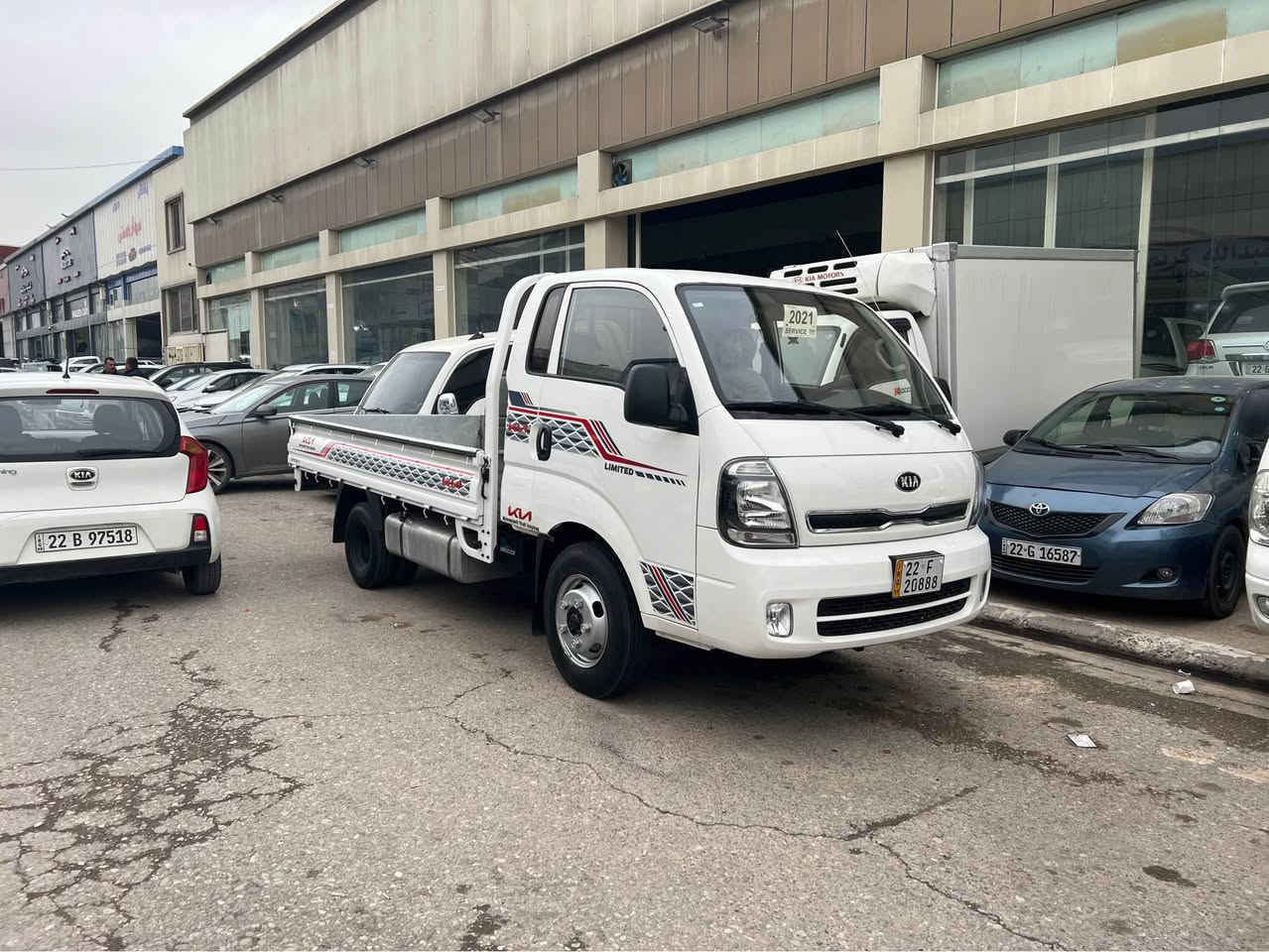 كيا 4000 مۆدیل 2021 بۆ فرۆشتن رقم موبايل *********** أربيل, العراق
