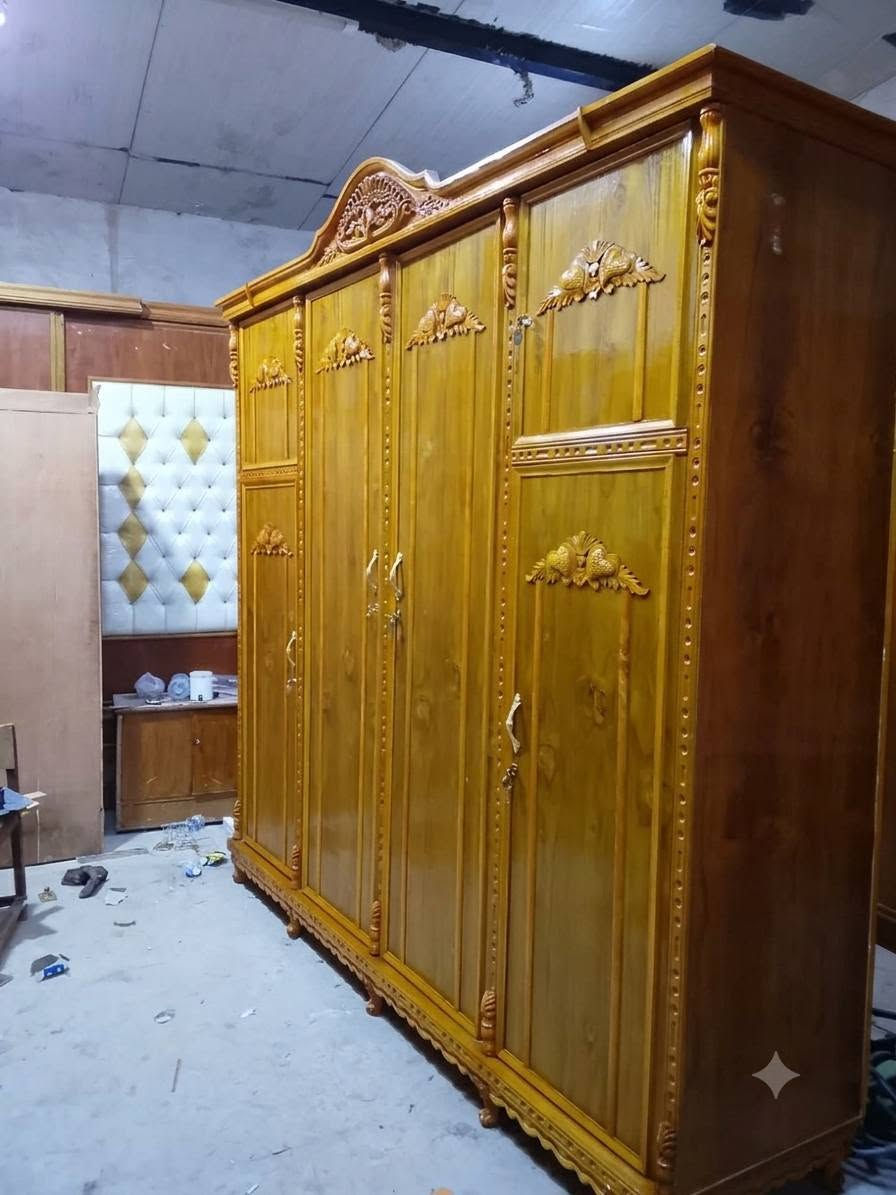 للباحثين عن الفخامة والمتانة 👌
✅ النوع: كناتير صاج "أبو ربعه" 
✅ الدخل والخارج: صاج مكفول
✅ الظهر: جرجوبة قوي 
✅ التجميع: براغي + شغل جعب الغزال
✅ الإطار: كله زان أصلي تفصال معمل درجة أولى
✅ الشكل: فخم وعملي بنفس الوقت

💰 السعر: 350 ألف دينار فقط 
📍 المكان: بغداد - الشعلة
🚚 يوجد توصيل لجميع مناطق بغداد بكروة رمزية

📞 للحجز والاستفسار خاص أو واتساب: 
***********
