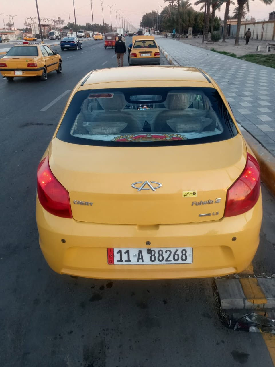 شيري فلاوين موديل 11 سيارة كاملة ما بيها نقص كلشي بيها بلادي بيها صبغ بنيد رقم بغداد سنوية 2028 السعر 33 ورقة بيها مجال موجودة بغداد البنوك
‭٠٧٨٥ ١٤١ ٥٣٥٥‬
