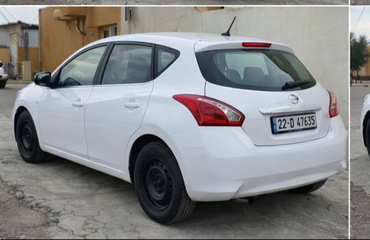 نیسان تیدە مۆدێل 2016 خەلیجی سفری هەولێر سپی بەفری سعرێکی هەرزان 93 
نیو بۆنیت بۆیاغە 
نیو چاملغی بۆیاغە
دوودەرگای بەبیلاد گۆراوە 
چاملغێکیشی سپوغە 
پێشوو پشت بەشەرت ناوو دەرگاکانی گرتویەتی 
*********** أربيل, العراق
