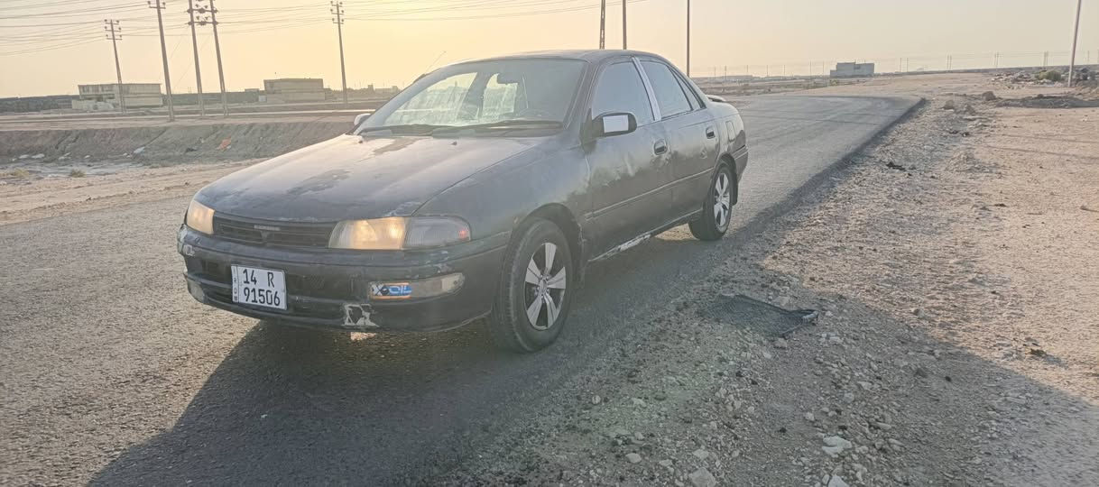كارينا موديل 1994 رقم بصره تبريد ثلج   كير محرك مكفولات كله جديد كشنات مدوشمه دواخل نضيفه كهربائيات كله شغاله السعر 35 وبيها مجال مكاني بصره ***********
