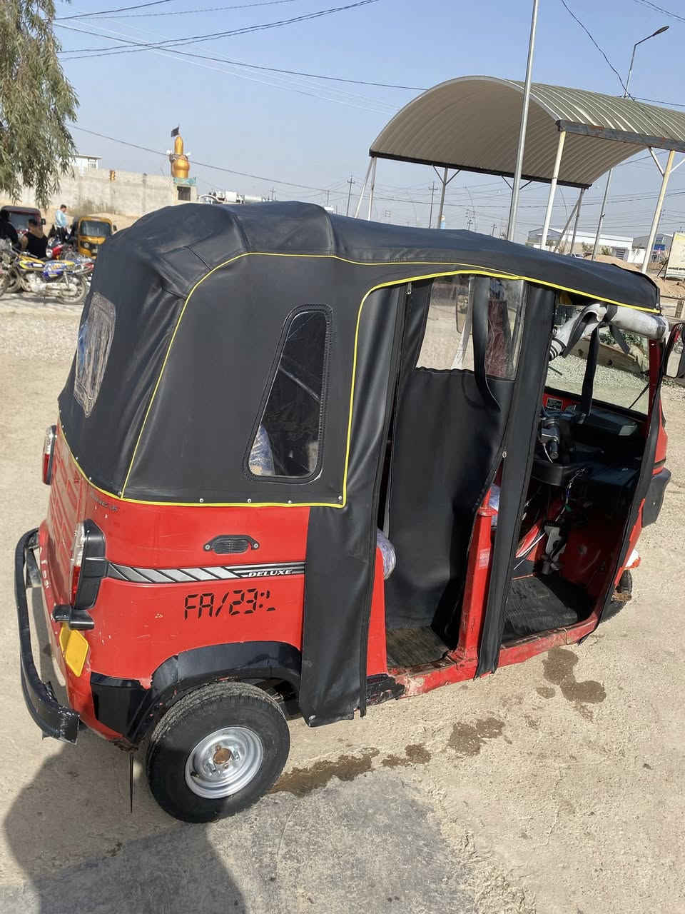 للبيع مستجعل TVSموديل 2017 اوراق2018 كامله  كل نقص ماكو كبل تنزل  الشارع ***********السعر32000 بيها مجال
