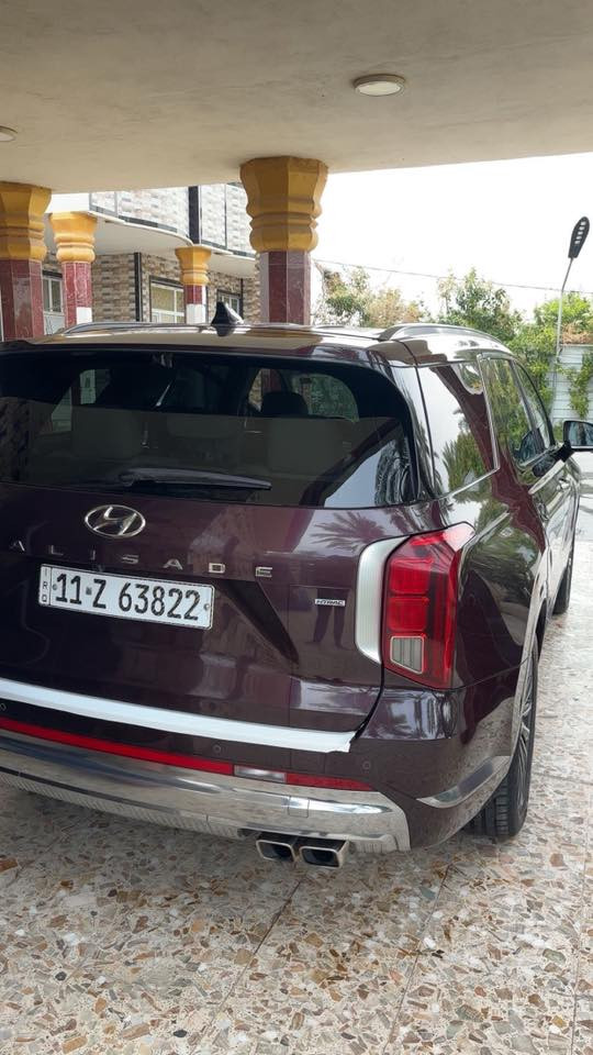 للبيع بلسايد𝟑2024𝐇𝐲𝐮𝐧𝐝𝐚𝐢 𝐏𝐚𝐥𝐢𝐬𝐚𝐝𝐞𝐆𝐚𝐥𝐥𝐢𝐠𝐫𝐚𝐩𝐡𝐲✅
هیوندای بالیسید (كلگرافي) موديل : 2024

اللوان: ماروني 

عدد المقاعد : 7راكب

عداد المسافه : ٦٠ الف كيلو متر قابل للزياده

حجم المحرك : V6  /  3.8L ( 6.سلندر )

الضرر  بنيد فقط 

كافة الايرباكات سليمة 100% 

المواصفات (𝐆𝐀𝐋𝐋𝐈𝐆𝐑𝐀𝐏𝐇𝐘)

فول فول مواصفات 1/1

فتحة سقف عدد (2) (بانورما)

سقف كنــــتارا

تتقدم وترجع بريمونت

شاشة عرض داتــــاشــــو

كيج الكــــتروني

انــــارة دشبول وأبواب محيطيه متعددة الألوان

بصمة ابواب

بصمة تشغيل

تشغيل عن بعد (𝐑𝐄𝐌𝐎𝐓𝐄 𝐒𝐓𝐀𝐑𝐓)

شاحن هاتف لاسلكي

شاشة دشبول ديجيتال

سماعات هارمان كاردن عدد 16

عداد كاميرات 5

كاميرا 360

كاميرا امامي

كاميرا جانبي

كاميرا خلفي

شفتات استيرن

هاند بريك بصمة

اوتو بارك (𝐀𝐔𝐓𝐎 𝐏𝐀𝐑𝐊)

اوتو هولد (𝐀𝐔𝐓𝐎 𝐇𝐎𝐋𝐃)

اوتو ستارت (𝐀𝐔𝐓𝐎 𝐒𝐓𝐀𝐑𝐓)

اوتو ستوب (𝐀𝐔𝐓𝐎 𝐒𝐓𝐎𝐏)

رادار 360

رادار امامي (تحديد مسار)

رادار جانبي  (نقاط عمياء)

رادار خلفي (التحذير من الاصطدام)

حساسات 360

حساسات امامي

حساسات جانبي

حساسات خلفي

نظام (𝐒𝐌𝐀𝐑𝐓)

نظام (𝐒𝐏𝐎𝐑𝐓)

نظام (𝐂𝐎𝐌𝐅𝐎𝐑)

نطام (𝐄𝐂𝐎)

كشنات (𝐕𝐢𝐩)

كشنات مساج

كشنات جلد

جميع كشنات كهربائي

كشنات خزن+ميموري

كشنات تبريد امامي وخلفي

كشنات هيتر  امامي وخلفي

تحكمات استيرن

استيرن هيتر

تبريد لمس

تبريد مركزي

صندوق شفط كهربائي

لايتات (𝐋𝐄𝐃) لید عدسة زينون

بكلايتات (𝐋𝐄𝐃) لید

ويل كروم

مرقم بغداد

رقم الهاتف :***********

السعر :355  ورقه بيها مجال جدا بسيط
