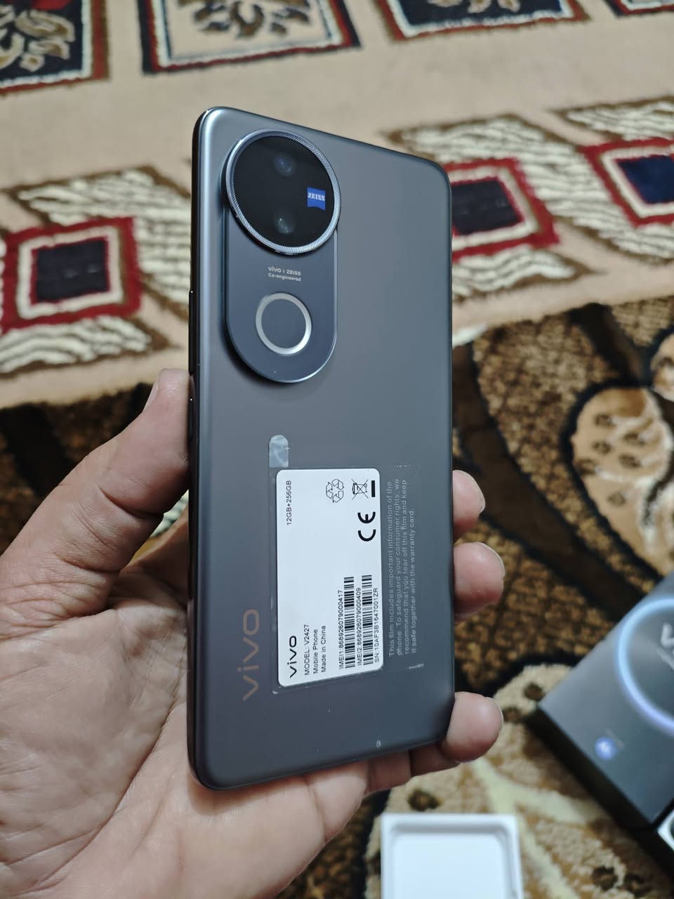 ڤيڤو ڤي 50 أخو الجديد
بعده بلزگات الشركة
كامل الملحقات
الذاكرة 256
الرام 12
الشاشة أمولد منحنية
يدعم الشحن السريع بقوة 90 واط
للبيع بـ 450
أو للمراوس
مكاني بغداد

رقم الهاتف
***********
