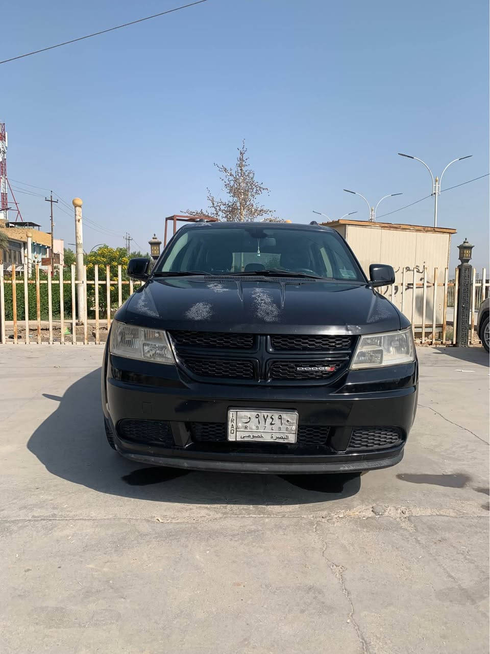 السلام عليكم 
دوج جورني  كروز رود 2012
الون : اسود 
المحرك : v6 3600cc
الرقم : بصره 
دواخل  جلد اسود 
عدد الركاب :7
شاشه كبيره 
تحكمات ستيرن كامله 
بصمه تشغيل فول  ( فتح الصندوق - تشغيل عن بعد ) 
كامره خلفيه 
حساسات خلفيه 
كشن السائق كهرباء 
تبريد ٣ قطع  
تخم تاير جديد 
منضومه احتراق  جديده ( عبوه الفيول بم - نوزلات - بلكات )
السعر :115$
العنوان : ذي قار - سوق الشيوخ - العكيكه *********** سوق الشيوخ, ذي قار
