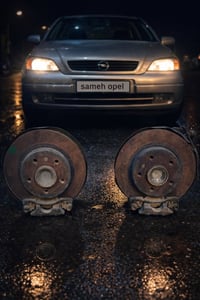 جنبين خلفي • اوبل استرا G • استيراد