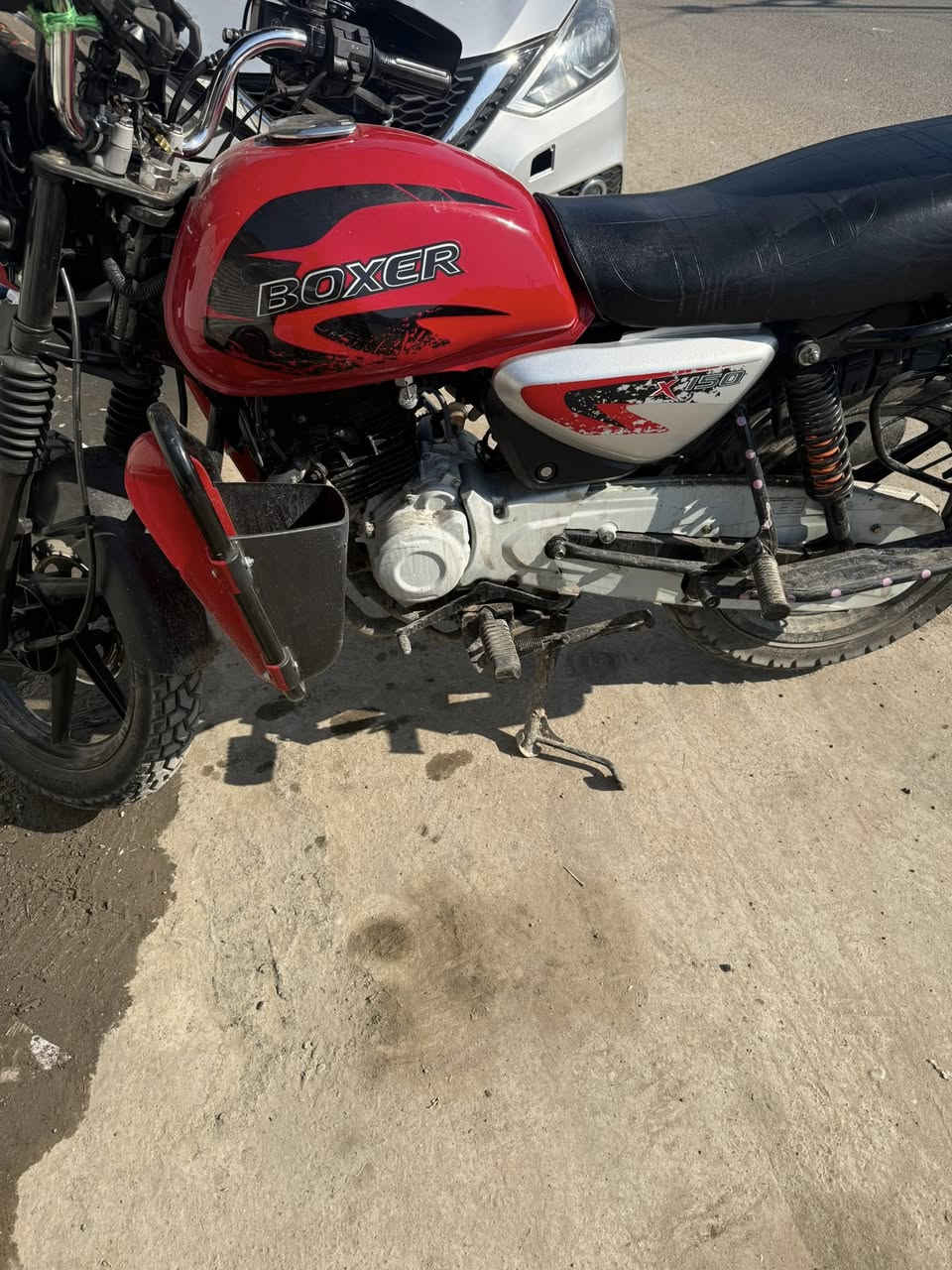 ‏سلام عليكم دراجة مقفولة كفالة عامة مكان بغداد الشعب للبيع بوكسر 23 سعر خاص***********
