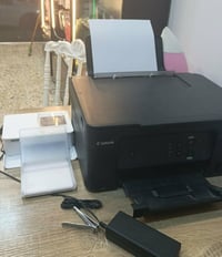 طابعه صور كانون جديده كامل ملحقات وطابعه كانون وستنساخ ستخدام قليل 077...