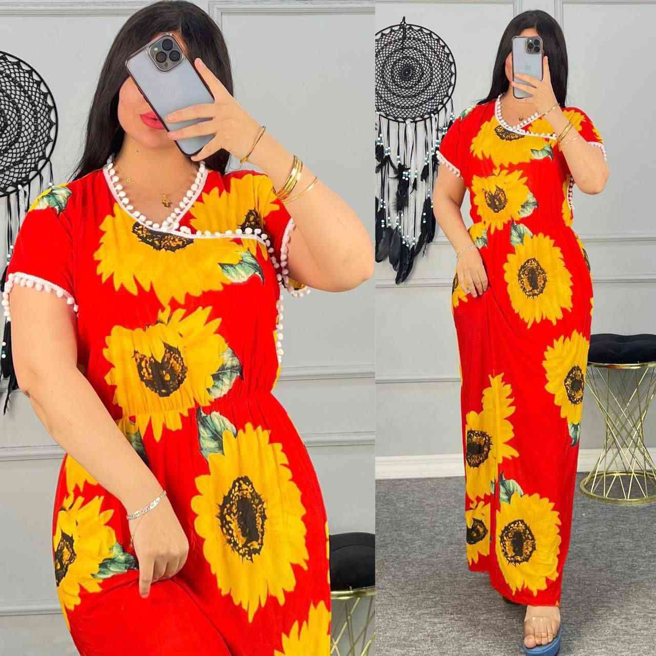 🌸 كوني دومآ متألقه 🌸
أجمل الموديلات الصيفية 

جديد وحصري ❤️‍🔥
موديل نزاكة وجمال وأناقة ☺️😘

دشداشة طويلة نقشة عين الشمس 🌞 خامة فانيلا زبدة أصلية درجه أولى بداعة يجنن باللبس 💯💯

القياسات : فري سايز يلبس من وزن ٥٠ الى ٨٠ كيلو 💯✅

السعر ٨ الاف
🚘 يوجد خدمة توصيل لجميع محافظات العراق ٤ الاف 🚘


**إذا كنت صاحب هذا الإعلان وتريد حذفه لأي سبب، رجاءا أرسل رسالة إلى الدعم الفني**