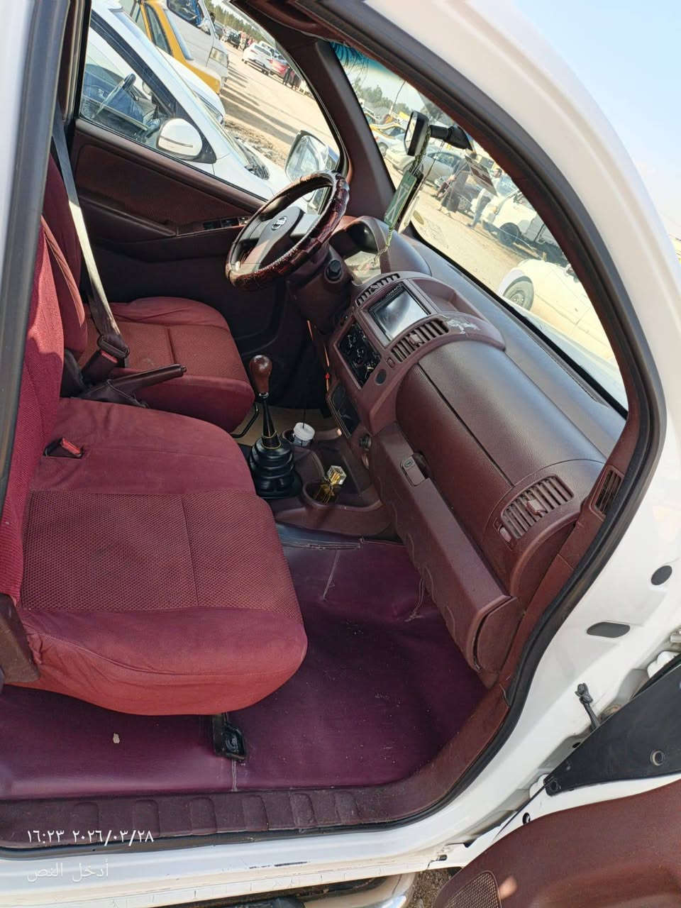 السلام عليكم
سياره نيفارا موديل 2009بأسمي تحول ثاني يوم كير عادي رقم بغداد كير ومكينه خير من الله مكان اللطيفيه السعر 85ورقه وبيه مجال  شراي يتصل ***********
***********
