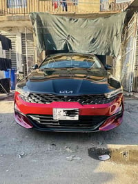السياره جي جي تي لاين KIA K5   وارد امريكي فقط البنيد بدون ايرباك بدون...