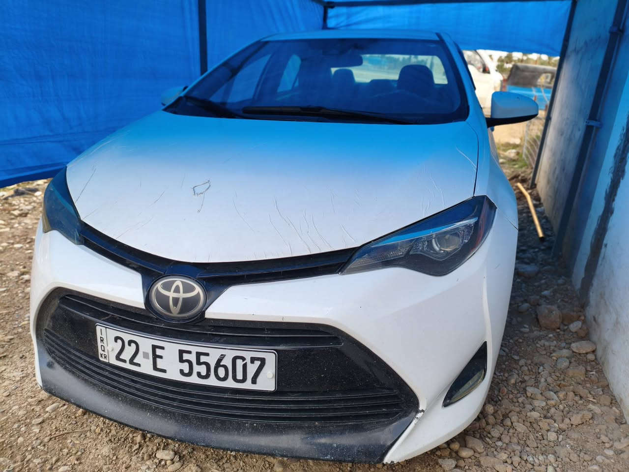 كورلا موديل .2018
ماشيه 60
165 السعر وبيها مجال
رقم اربيل بأسمي 
***********
