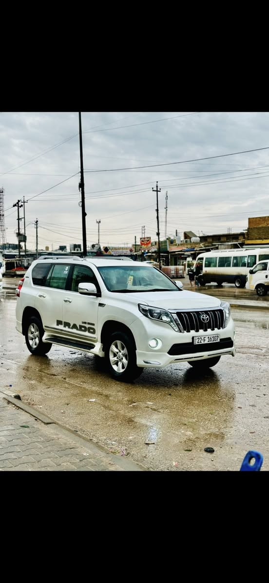 سلام عليكم تيوته برادو مديل 2010محدثه 2017سياره جديده معنه الكلمه كفاله عامه غير نص باب خلفي بدون لا فتح ولا معجون اثر شخط والباقي كفاله رقم اربيل دولي سياره فول مواصفات دبل سبير دبل تانكي شاشه جبيره تبريد 3قطع سبعه راكب منضومه زنون جديده سياره مال جناي سعر 215وبيه مجال بسيط مكاني نجف الستفسار ‬ ‭0773 721 4354‬
