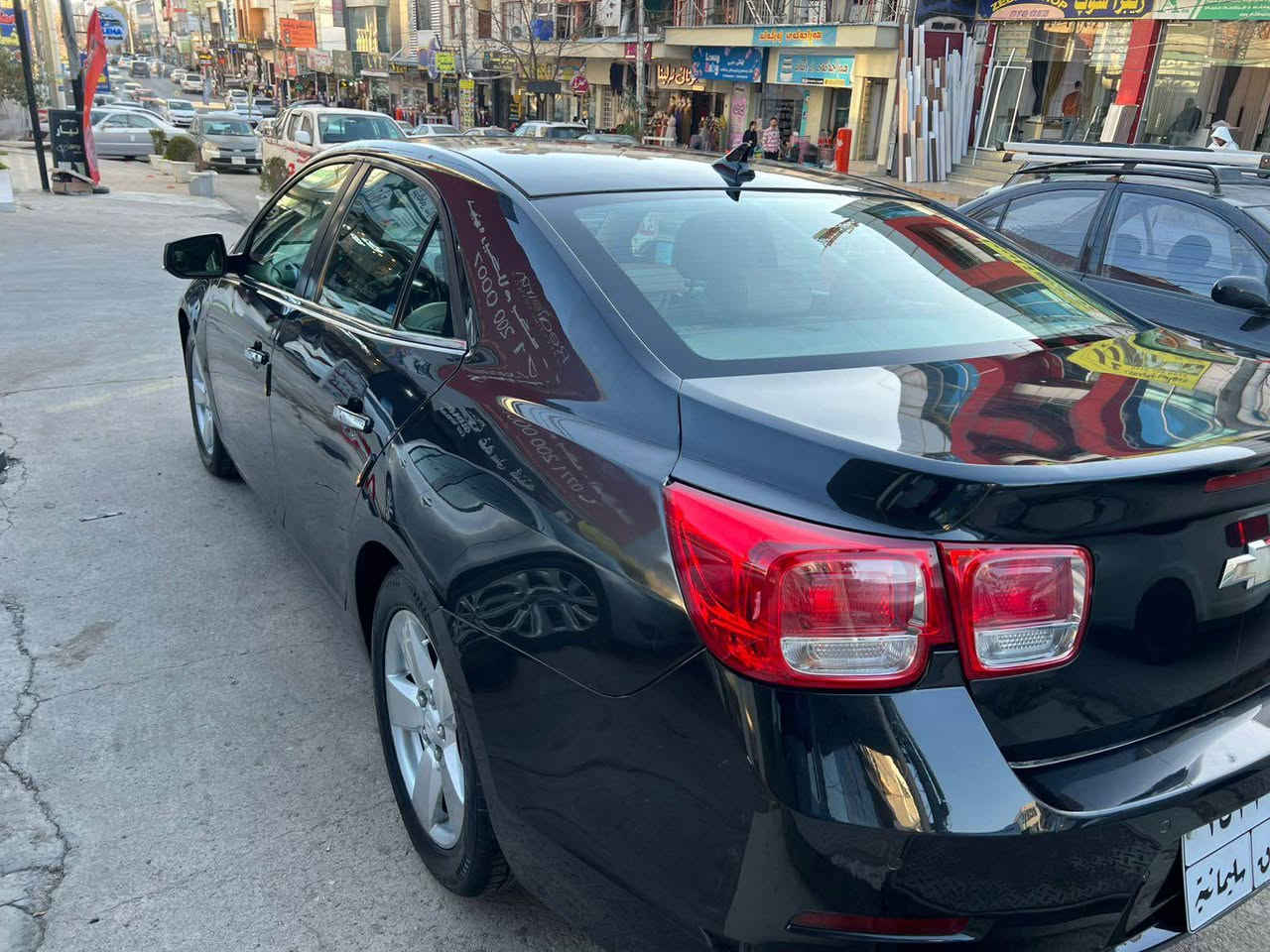 2013 Malibu LTZ 
‎ 200  کیلۆ رۆیشتۆتەوە 
‎گیر ومەکینە به شه رت 
‎فووول مواسەفاتە 
‎كامل بۆیاخە 
‎سه نەوەی تازەیە
‎باى ٧٣ مەجالی تیایە 
*********** السليمانية, العراق
