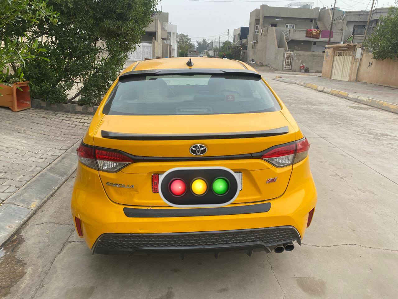 كورلا للبيع موديل 20 SE
كير محرك شرط بدون نواقص
ضرر جامرلغ وبونيد بدون دواخل 
بانزين فقط بيها كود بانزين 
شرط تحويل وكالة رقم كركوك ألماني جديد موبايل *********** او***********
