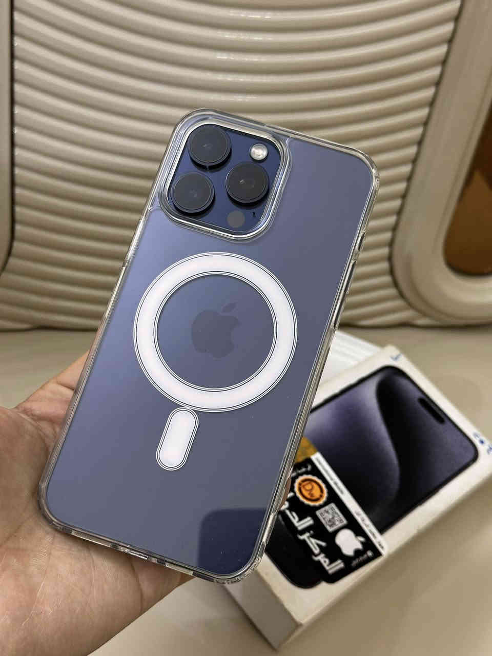 📍ايفون 15 برو ماكس
🔋بطاريه 96
📀ذاكره 256 
✅مكفول من كلشي 100‎%‎
___________
ابيعلك من باب البيت ضمان وين ميعجبك روح افحص كامل ملحقات + لزكه وكفر أصليات 
_________
 
مكاني بغداد سع (مليون و25 الف) قفل من الأخير *********** متواجد اتصال واتساب ☎️
