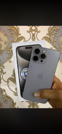 15 برو ماكس  ماستر الأصلي   بطاريه 89  كيبل وكارتون  ذاكره 256 موجود و...