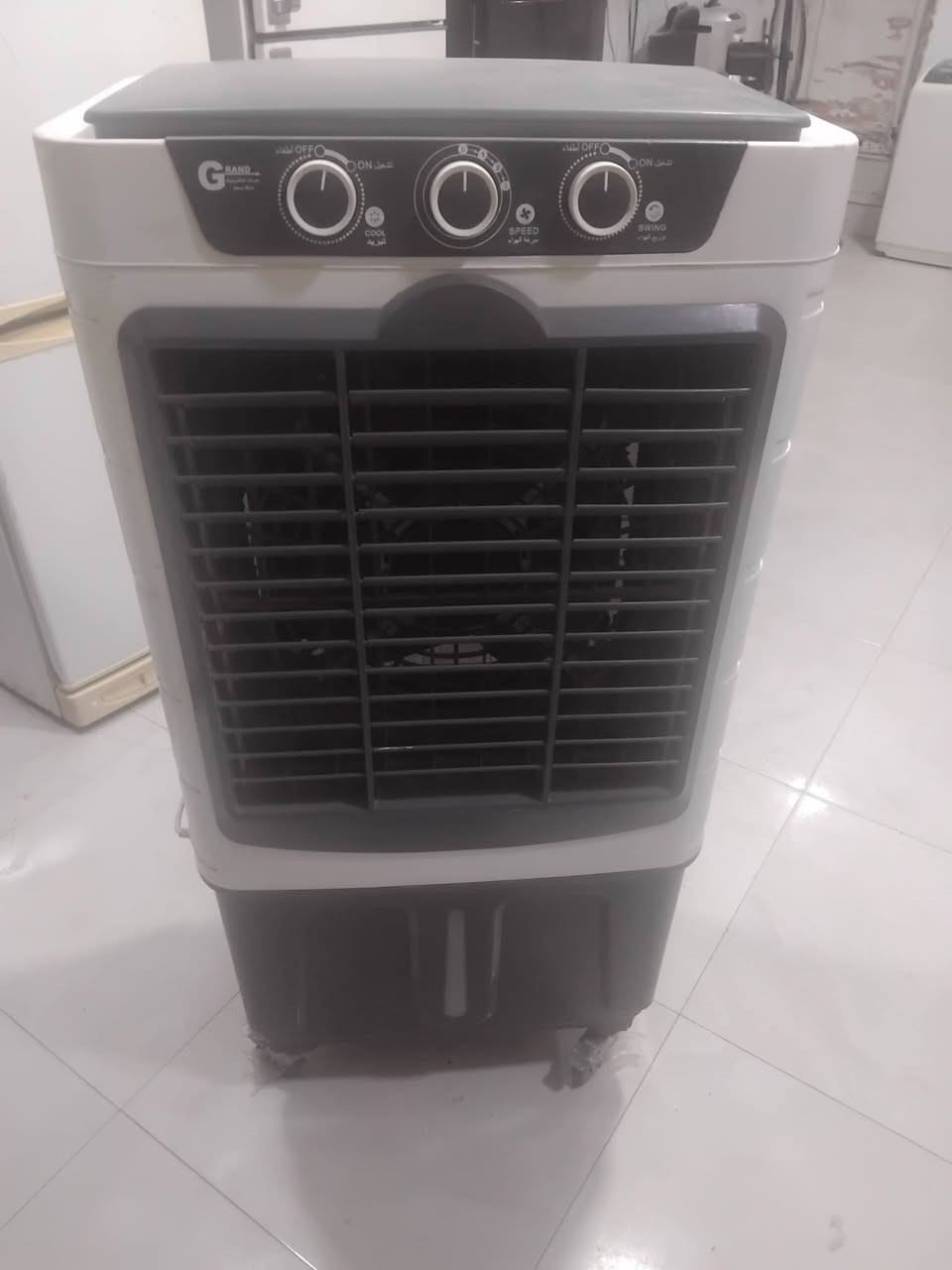 تكيف صحراوي جراند 🌀
٩٠لتر استعمال خفيف 💯
عنوان مدينه المستقبل أمام مصنع اللؤلؤة
 ت.٠١٠٢٥٨٤٥٦٤٣ 📞


**إذا كنت صاحب هذا الإعلان وتريد حذفه لأي سبب، رجاءا أرسل رسالة إلى الدعم الفني**