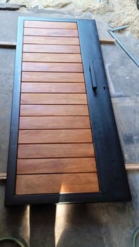 باب 2وربع×2م • حديد 2 مم • شط العرب البصرة