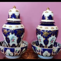 صيني قديم • ٤ قطع • نضافة تامة