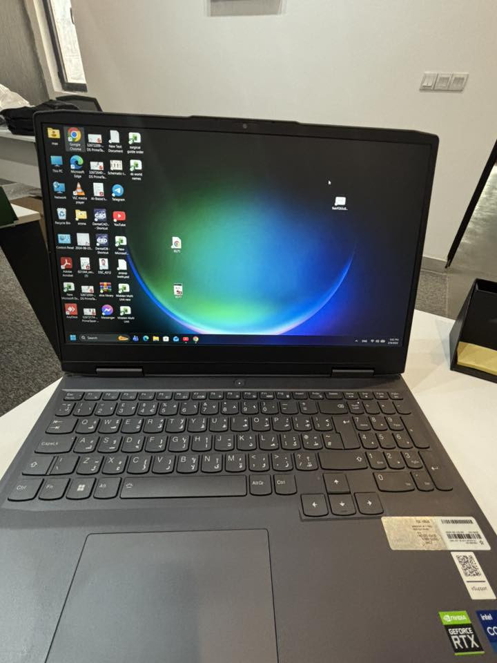 لابتوب لاينوفو LOQ5 
كارت شاشةRTX  4050 
Core 7 13629H 
Ram 16 
راح اراوسها ب M2  mac book air


**إذا كنت صاحب هذا الإعلان وتريد حذفه لأي سبب، رجاءا أرسل رسالة إلى الدعم الفني**