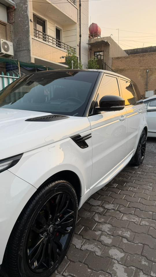 السلام عليكم                                                         رانج روفر 2016 سبورت بانزين للبيع او مراوس
مكينه 8 سلندر سوبر فول مواصفات 
بصمة 
بنوراما قطعتين
مقاعد جلد 
رادارات 360 درجة
مقاعد تبريد وتدفئة
كراسي كهرباء
مقاعد خرن
5 كامرات
جگات
استرين كهرباء
شاشة كبيرة
گير ماوس
ابواب شفط 
تشغيل عن بعد 
5 بصمات
تشغيل عن بعد
صندوق والباب كهرباء 
تحكمات وانظمة قيادة 
كيج الكتروني 4 اشكال
تبريد مركزي
مقاعد خلفيةتدفئة
اوتو ستوب 
استيرن تدفئة
داخل احمر
سيتم سماعات 
السياره باسمي رقم اربيل
باقي المواصفات الرانج معروفة فول السيارة 
ماشيه /65 ميل
حادثهه جاملغ ايسر ونص البنيد
ايرباك طاك وراجع سستم
السعر 255$
مكاني بغداد/الاعظميه 
 ‭ ***********
