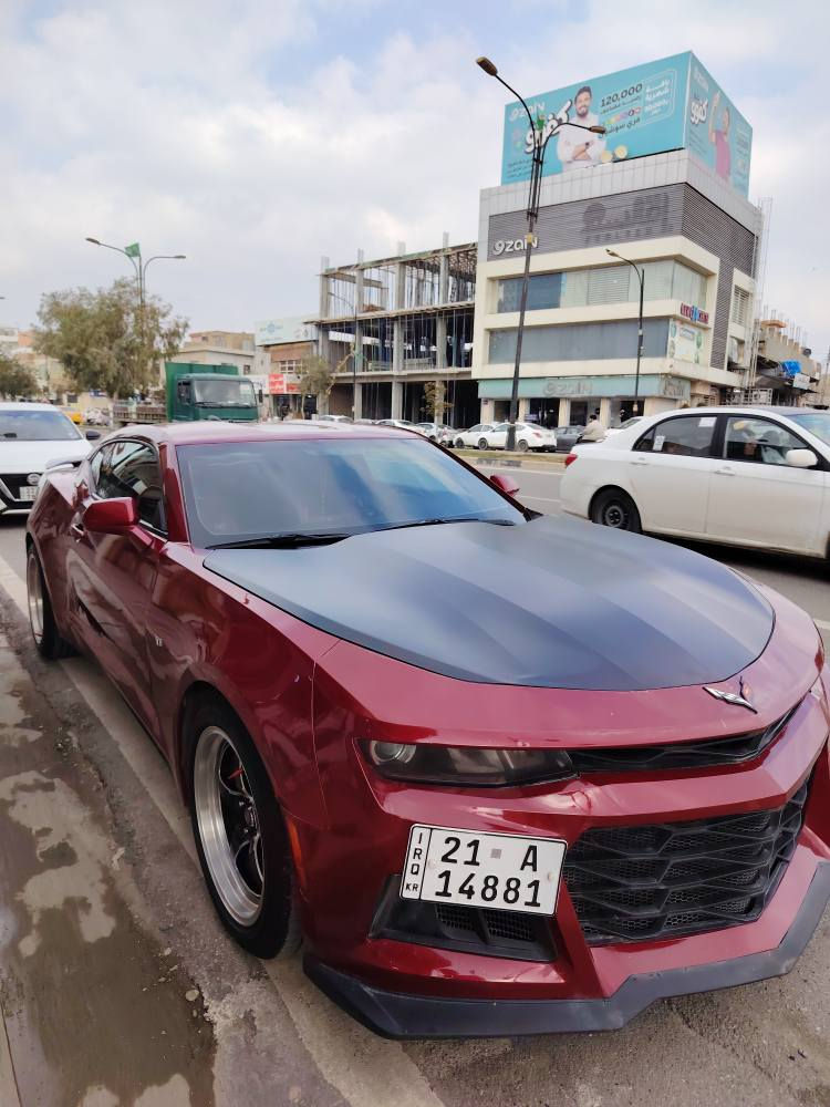 سلام عليكم...✋
كمارو 2018   v6  سته سلندر لون مميز  مواصفات اعتياديه شاشه وسط كشن جلد كشنات كهربائي ..كلشي بيه يشتغل من ناحيه كهربائيات  ..ماشيه ( 70 الف )  كير محرك اكسل مكفولات  ما مفتوح منه برغي .. ادامه كامله  . (دهن كير محرك اكسل )  مبدل جديد .. بيه قطعتين صبغ  جاملغ وباب بدون دواخل ..  مكاني كركوك...
*********** كركوك, العراق
