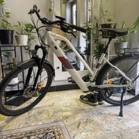 بايسكل شحن من ماركةforever الالمانية بطارية ليثيوم اصلية بلادية دفن هي...