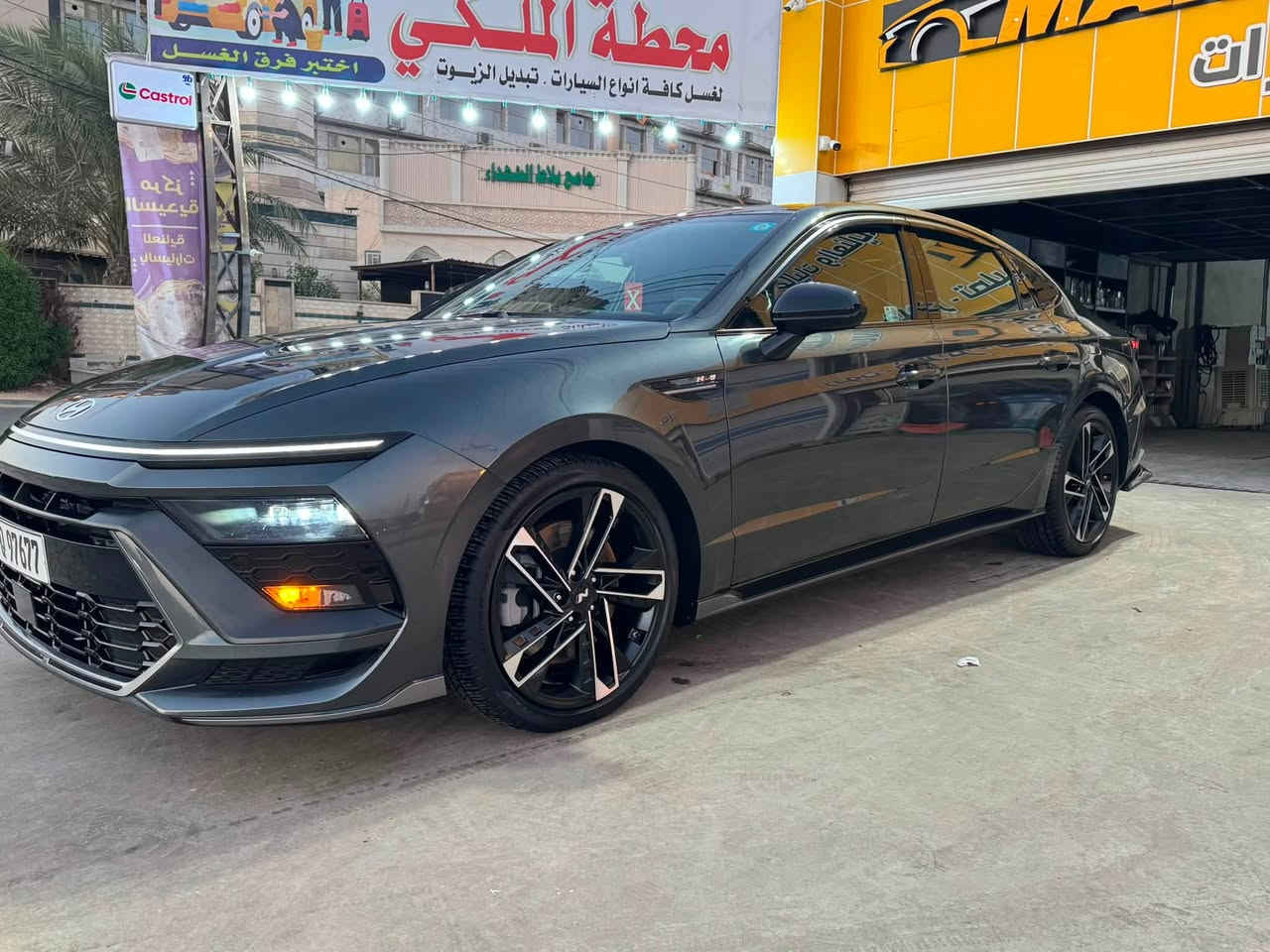 سوناتا N LINE موديل 2024 مكينة  توربو 2.5 ماشيه 27 الف فول مواصفات 1/1 السيارة قطعة وحدة صبغ جاملغ خلفي بدون ارباك وبدون دواخل رقم بغداد ب اسمي للاستفسار الاتصال *********** مكانها بغداد الكرخ
