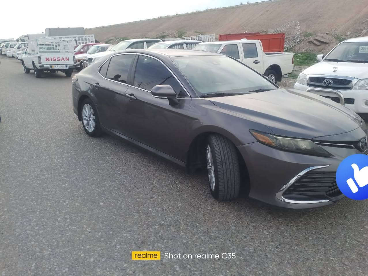 السلام عليكم ورحمه الله وبركاته البيع كامري موديل الفين و 2022 سياره جديده بيه بنيد فقط تايرات جديد وضع شركه العنوان كركوك الحويجه *********** ترهم مروس حسب القناعه مال جناي
