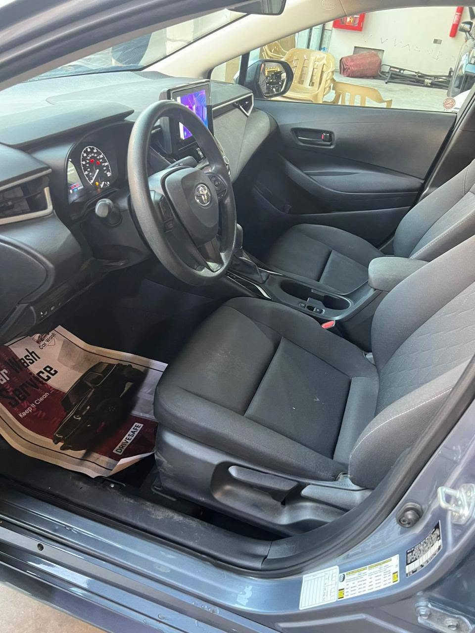‏2024 Toyota Corolla,
تويوتا كرولا 2024 
الحادث : شبر راس بند صبغ ( بدون دواخل)
لون سمائي 
( دواخل شواصي) 
ايرباك استيرن راجع بلادي 
السيارة بحالة ممتازة 

مواصفات 
بريك بصمه 
شاشة ايباد  
كاميرا  
رادارامامي 
تحكمات ستيرن ➕ تحديد سرعه 
مانع انزلاق 
لايت زينون عالي و ناصي بلاد 
نظام auto hold 
نظام Assistive talk back 

السيارة رقم كاتي تترقم( اربيل دهوك سليمانيه ) 
السعر  138 ورقه 
و تكلفة الترقيم 11 ورقة كاملة 
العنوان :اربيل -معرض اربيل كارس 
للاستفسار  الرجاء اتصال ☎️ ***********📲

