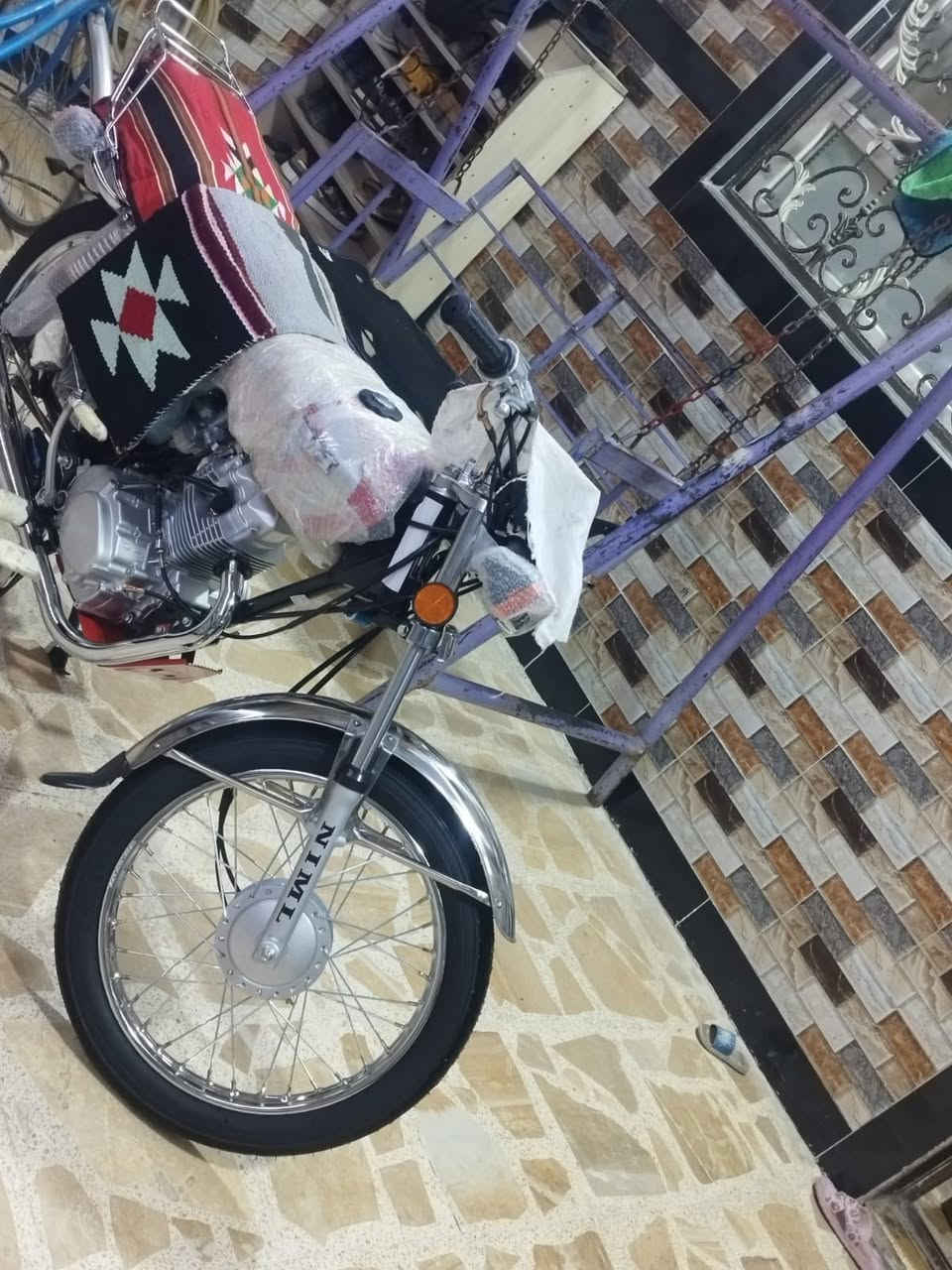 السلام عليكم دراجه نامه25 اسكنر دراجه حلوه ونضيفه كامله كله بلاديه مكاني كربلاء الملحق*********** السعر 650 وبيه مجال
