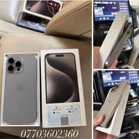 #iPhone 15 Pro Max 256 ABM شرق اوسط➖ ➖#نظافة 100 ومكفول🔋 #بطارية 98  ➖...