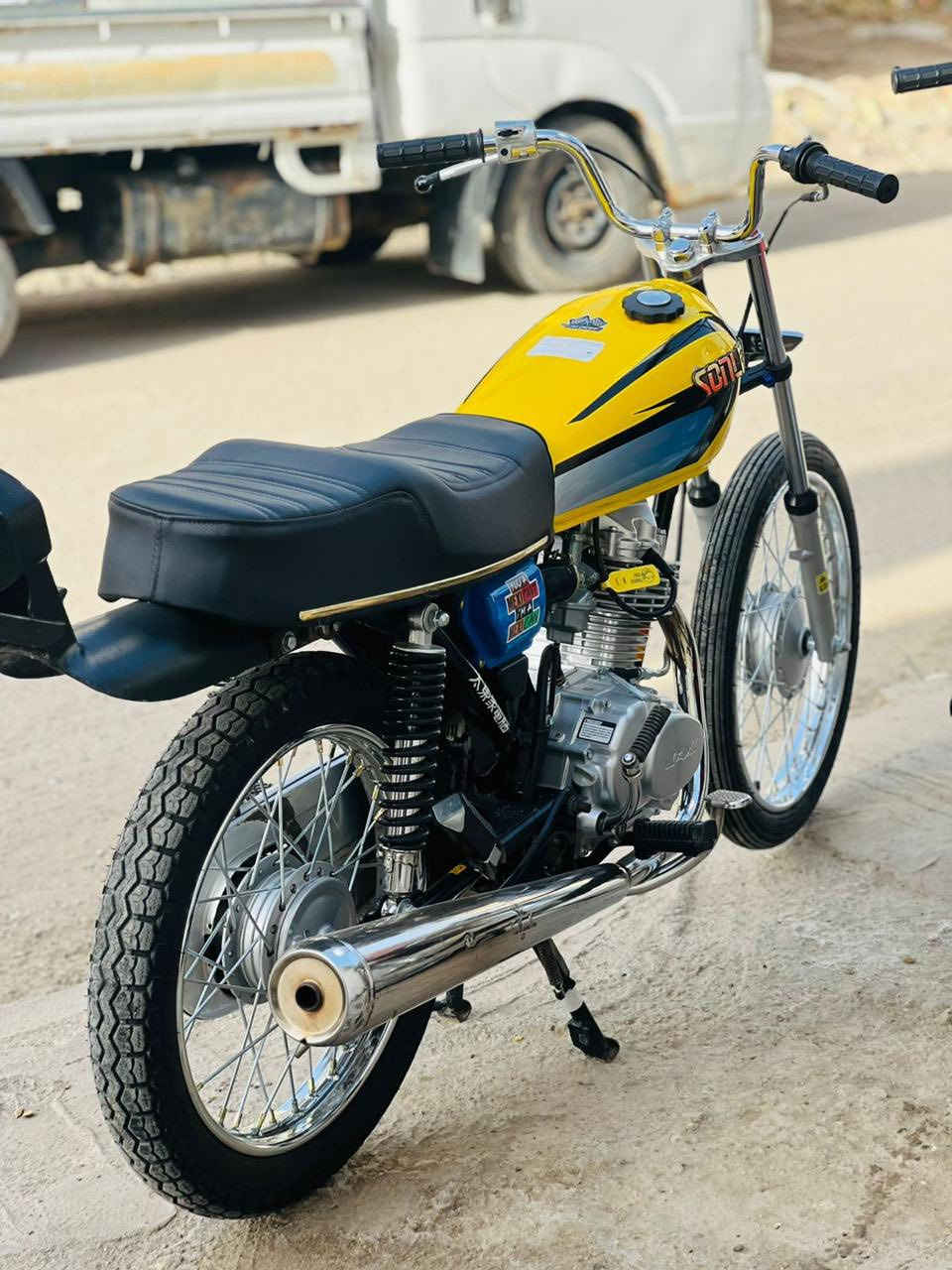 سلام عليكم لدراجه للبيع تعمير كله اصلي شاصي 18 مكفوله كفاله عامه اوراق اصوليات كامله مكاني قلعه سكر السعر 900وبيها مجال للشراي ***********
