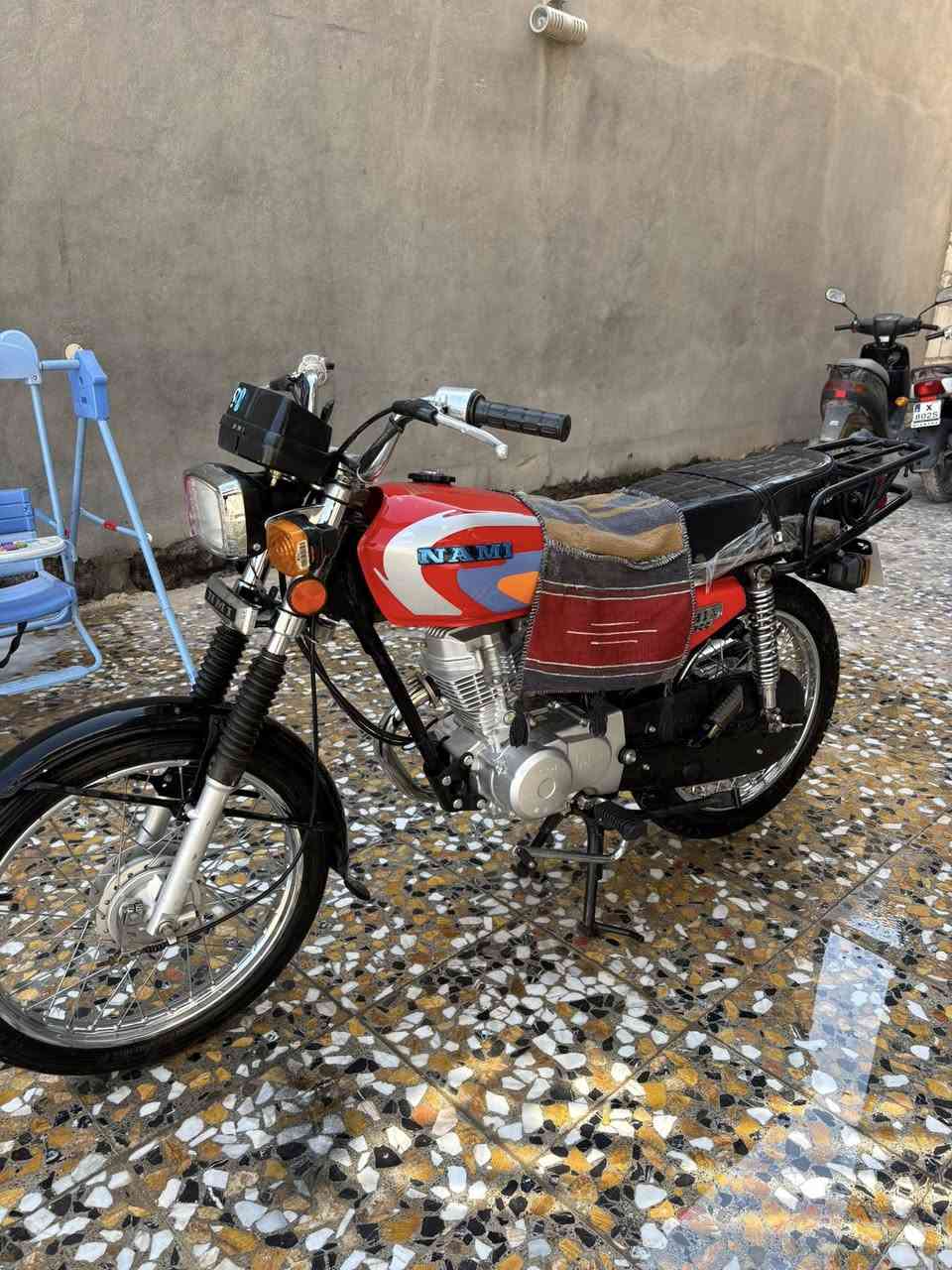 سلام وعليكم نامه اصلي شلامجه مديل 2023جانت مضمومه للبيع الدراجه اوراق اصولي الشراي يتصل او يجي خاص ***********
