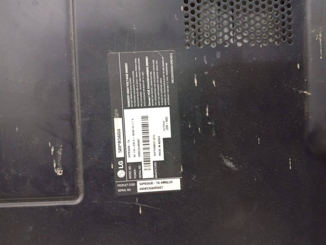 شاشات عطلانات للبيع عدد 2 وحده حجمها 50وحده 45


**إذا كنت صاحب هذا الإعلان وتريد حذفه لأي سبب، رجاءا أرسل رسالة إلى الدعم الفني**