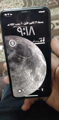 11 برو ماكس لون ذهبي  ذاكره 256  تك سيم  شاشه مبدله اصليه ثلاث خيارات ...