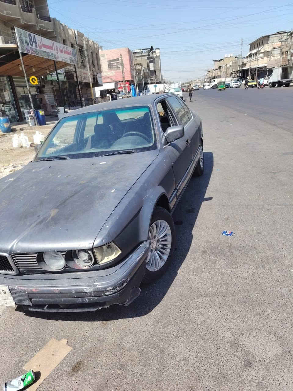 سلام عليكم بيئم دبليو730 محرك 6سلندر رقم دياله سعر28وبيها مجال مكان بغداد حي العامل البياع***********

