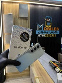 تكنو كامون 40 • ٢٥٦+١٦ • نظيف