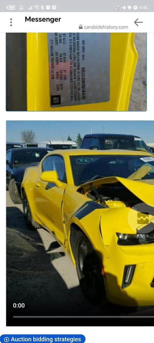 شفروليت كمارو 2017 فول مواصفات
محرك 2000 تيربو 
لون اصفر ليموني
السياره شادلها
دعاميه الاماميه والخلفيه Zl1
وياله حجم 20 Zl1
السياره جاهزه من كل النواحي
كير ومحرك وتبريد وكهربائيات كلها مكفوله
حجر بيئه موجود

رقم اربيل الدولي الجديد
رقم سنويه لغايه 2028 
تحويل مباشر 
حادثها خفيف جدا بدون دواخل وشواصي ولغود  +ًباردين اقل الشبر 
السونار منزله

مواصفات 
كير اوتوماتيك + عادي + شفتات 9 نمر
3 انظمه قياده Ture + Sport + Snow 
بنيد كاربون الياف 
دركه ستيرن FIFTY
ابواب بصمه
صندوق بصمه
هندبريك بصمه
كشنات كنتاره رياضي
كشنات كهربائية 
نظام car play + Android
مسجل Aux USB Bluetooth Cable 
تحكمات ستيرن جهتين
تحديد سرعه
ستيرن فوليوم
لايتات زينون
بك لايتات ليد
داخل ليد 
مرايا كهربائيه وحساس
نظام تراكشن مانع الانزلاق
نظام ECO اقتصاد البانزين
شاشه عرض الاعطال ملونه
السياره مرارس فققققط شعندك نزل 
للاستفسار 
الاتصال ***********
المكان ميسان عمارة, ميسان
