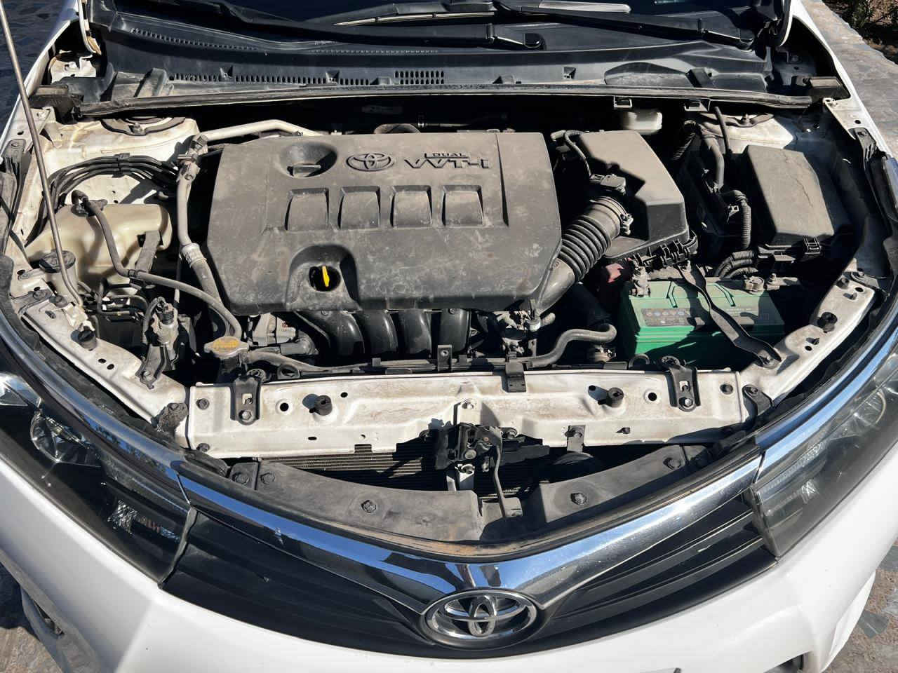 السلام عليكم عندي سيارة للبيع 
كورلا موديل 2015
ماشية 80   الف متر
بيه بارد بالباب الخلفي عكس السايق 
وبيه الدوسه مال باب صبغ.
الاستفسار على رقم
 ***********
