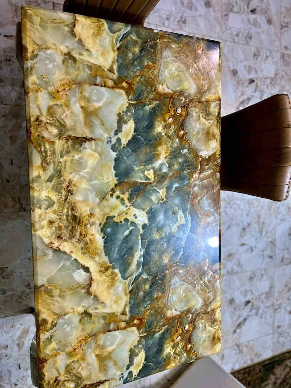 السلام عليكم ارجو النشر
ميز طعام مرمر للبيع مع 5 كراسي مستعمل 
السعر خاص


**إذا كنت صاحب هذا الإعلان وتريد حذفه لأي سبب، رجاءا أرسل رسالة إلى الدعم الفني**