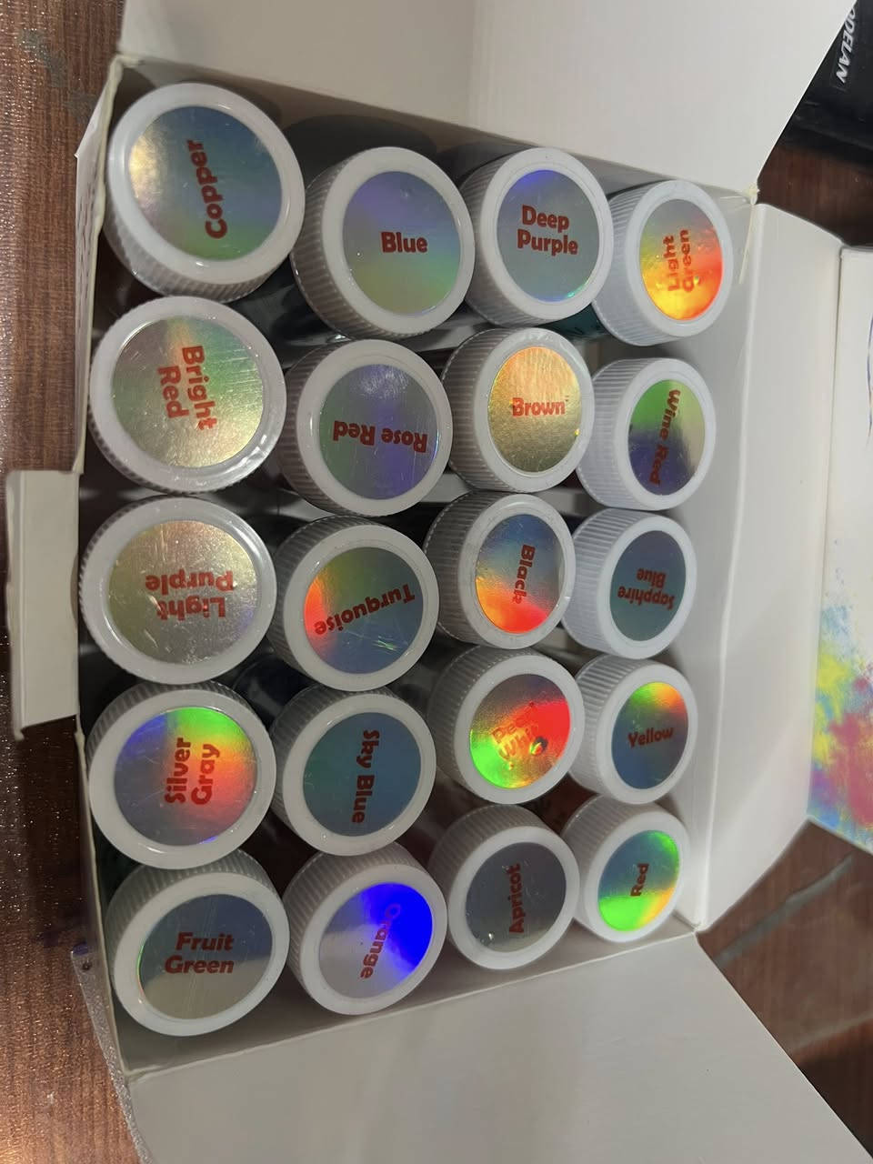 ٣ كراتين
كل كارتون ٢٠ علبه أصباغ
الوان متعدده
السعر ٢٠


**إذا كنت صاحب هذا الإعلان وتريد حذفه لأي سبب، رجاءا أرسل رسالة إلى الدعم الفني**