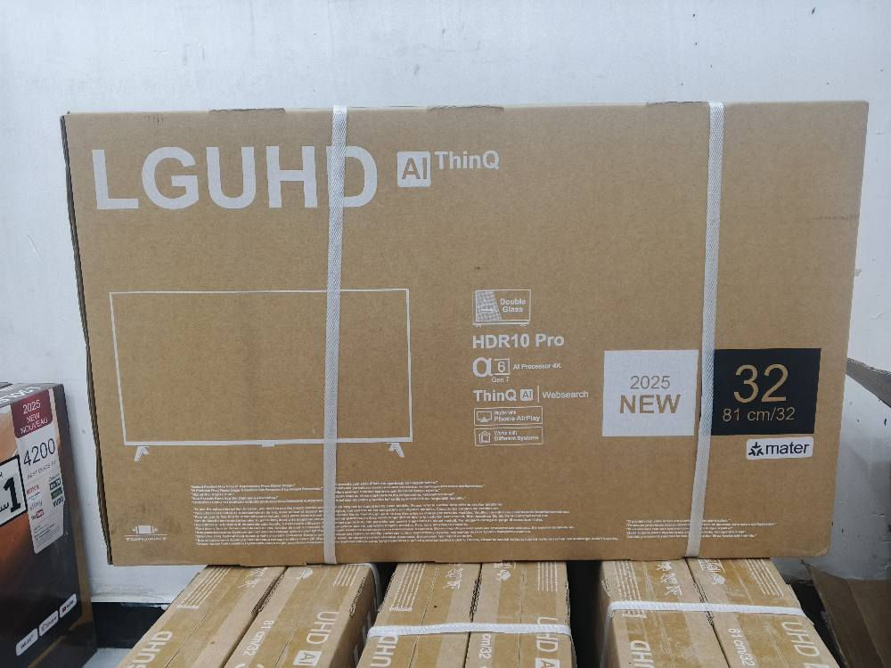 شاشة LGUHD 32 ذكية ضد الكسر+ ضد الماء
 مميزات الشاشة 
ضد الكسر + ضد الماء‏
‏دقة الوضوح : 1080FlHD
‏
‏ريمونت التحكم : عدد 1 وقابل للزياده 
‏
‏تحدث الشاشة :60HZ
‏
‏الاطار : سوبر سلم بدون اطارات
‏
نظام التشغيل : Android 15
‏
‏لون الجهاز : اسود 
‏
‏قياسات الشاشة 32انج
‏72cm × 41cm
‏
‏


**إذا كنت صاحب هذا الإعلان وتريد حذفه لأي سبب، رجاءا أرسل رسالة إلى الدعم الفني**