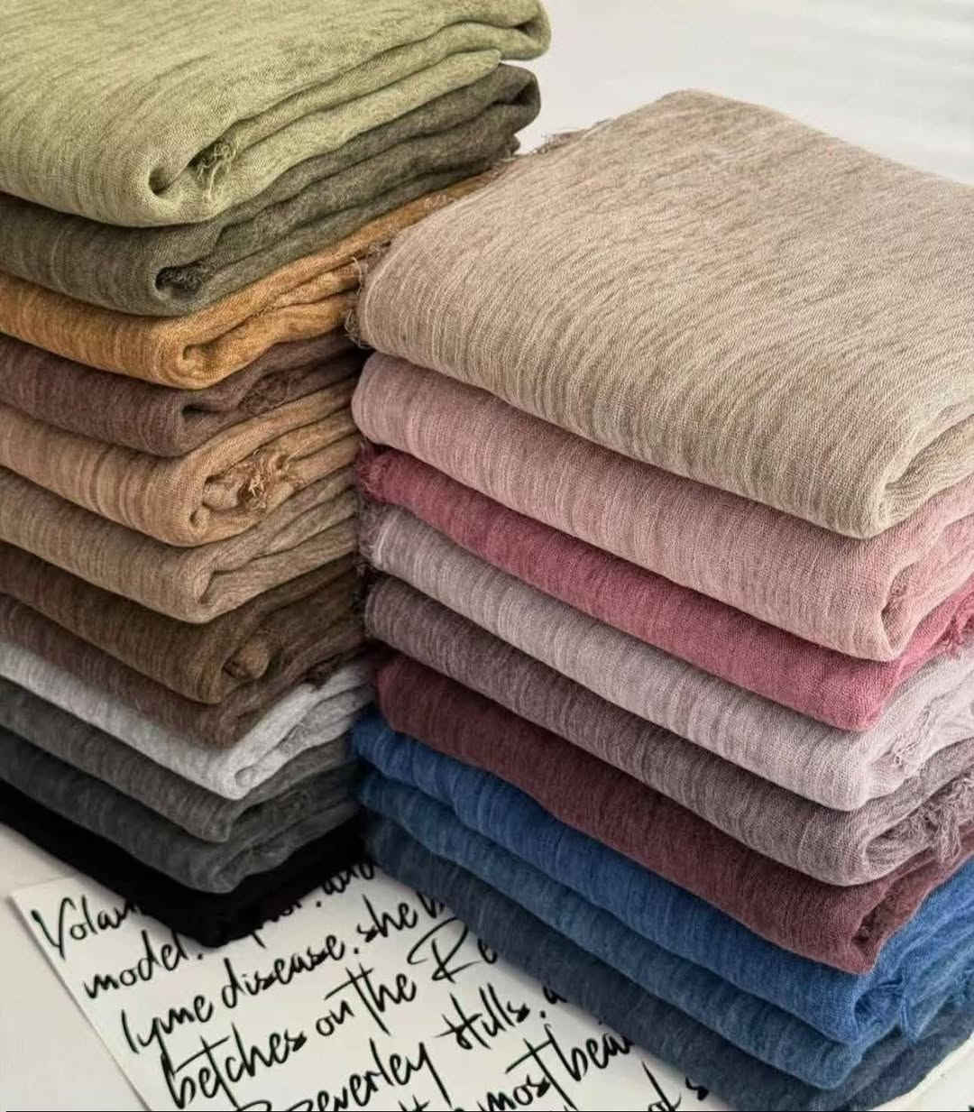 شال تايلندي مشطب  48 لوان  
السعر 40 الف 
البيع جملة فقط


**إذا كنت صاحب هذا الإعلان وتريد حذفه لأي سبب، رجاءا أرسل رسالة إلى الدعم الفني**
