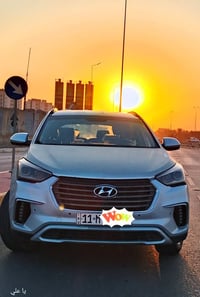 سنتافي كراند  7راكب 2017 V6   مصبوغة حزام تبريد فول  كشن  كهربائيه   🕵...