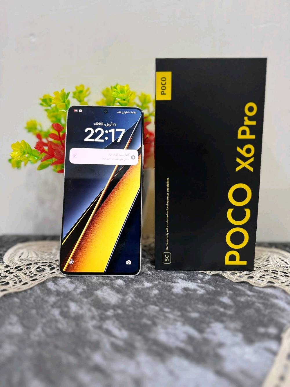 وحش الأداء Poco X6 Pro (نسخة الـ 512 جيجابايت)
السلام عليكم، للبيع هاتف Poco X6 Pro في حالة ممتازة، النسخة الأقوى والأعلى بمساحة تخزين هائلة. الجهاز غني عن التعريف ويعتبر الخيار الأول لعشاق الألعاب والأداء السريع.
⚙️ المواصفات التقنية:
المساحة الداخلية: 512 جيجابايت (نوع UFS 4.0 الأسرع عالمياً).
الذاكرة العشوائية (RAM): 12 جيجابايت + 12 جيجابايت إضافية (مجموع 24 جيجابايت) لأداء فائق السلاسة.
المعالج: Dimensity 8300-Ultra ثماني النواة بتردد يصل إلى 3.35 جيجاهرتز.
النظام: يعمل بأحدث واجهة مستقرة (WNLMIXM.3.0.6.0) مع آخر تحديث أمان (أبريل 2026).
الشاشة: AMOLED مبهرة بتردد 120Hz بدقة 1.5K.
البطارية: 5000 مللي أمبير مع شحن صاروخي 67 واط.
رقم الطراز: 2311DRK48G.
💎 حالة الجهاز:(الجهاز نضيف حيل استعمال مكتبي تجي وياه كامل ملحقاته)
💰 السعر:320 

مكاني الموصل ايسر

